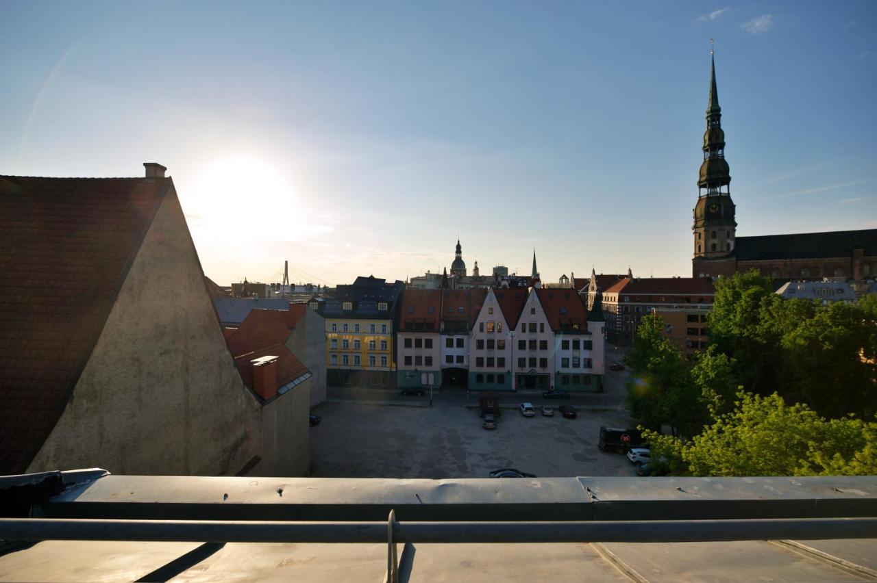 Last Floor Two Level Apartment With Fantastic View Riga Dış mekan fotoğraf